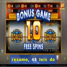 resumo, 48 leis do poder pdf